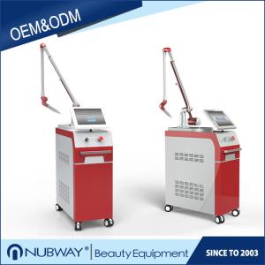 Wholesale NUBWAY top selling high quality imported Korea arm Q-switch ND-yag machine from china suppliers