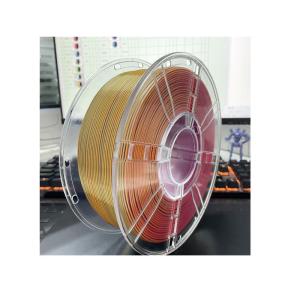 Wholesale PLA Tri-Color Red Blue Gold 3D Printer Filament Silk PLA With 100% Bubble Free from china suppliers