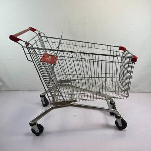 Wholesale 180L General store Galvanized European Market Supermarket Shopping Trolley from china suppliers