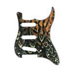 SSS Acoustic Guitar Pickguard Leopard Print Scratch Plate For Stratocaster Style