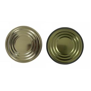 Wholesale D153mm Food Packaging Tin Can Covers 603 # Tin Can Bottom Custom Logo from china suppliers