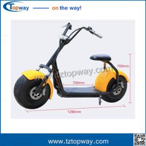 Wholesale Harley Electric Scooter 800w 1000w seev citycoco 2000w electric scooter with fat bike tire from china suppliers