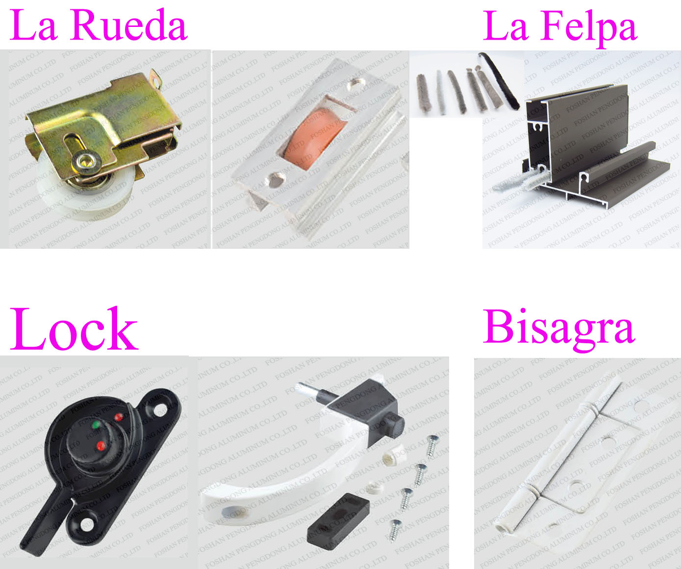 Profiles Aluminum For Window And Door Profile To Central America