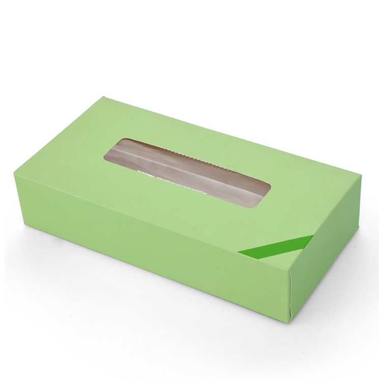Custom Order Accepted Square Tissue Paper Box for Facial Tissue at Competitive Cost