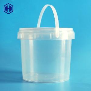 Wholesale Plastic PP Clear Food Grade Bucket Strong Waterproof Heat Resistant from china suppliers