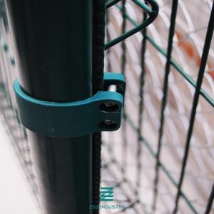 Wholesale Stadium PVC Coated Metal Fence Posts Galvanized Iron Tube Material from china suppliers
