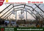 Outdoor Aluminum Arch Commercial Canopy Tent white For Gymnasium / Trade Show