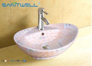 Wholesale Bathroom Ceramic Artistic Basin Face Sink Waterproof China CUPC 590*390*215 mm from china suppliers