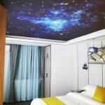 12VDC Polyester Fiber Optic Star Ceiling Panels Caviar Ceiling Acoustic Panel