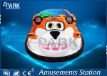 Lovely Tiger Shape Toddler Bumper Cars / Electric Bumper Karts For Kids