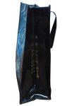 Balck Transparent PP Shopping Bag, Fabric Carrier Bags 45cm * 40cm * 12cm