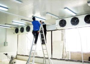 Wholesale Supermarket Cold Room Floor Construction , Coffee Shop Walk In Cold Room from china suppliers