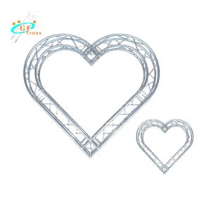 Wholesale Custom 1.5m Arch Love Background Round Wedding Truss from china suppliers