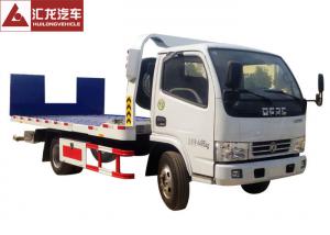 Wholesale Hydraulic Ramp Roll Off Tow Truck , Dongfeng Car Carrier Tow Truck Diesel Engine from china suppliers