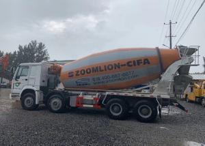 Wholesale 15m3 Second Hand Concrete Mixer Trucks , Ready Mix Concrete Truck SINOTRUCK 8x4 Chassis from china suppliers