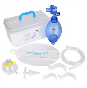 Wholesale PVC Emergency Manual Resuscitation Bag Valve Mask BVM And Ambu Bag Positive Pressure Ventilation from china suppliers