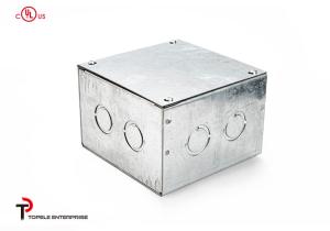 Wholesale Steel Electrical Conduit Square Junction Box,Metal Enclosure Outdoor box Electrical Boxes And Covers from china suppliers