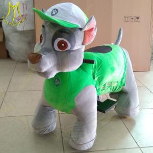 Wholesale Hansel amusement battery operated walking kids ride on furry animals from china suppliers