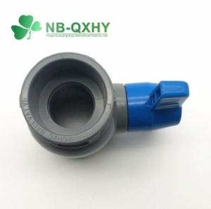 Wholesale 11/4&quot; UV Protection Grey Plastic Single Union Ball Valve for Industrial Applications from china suppliers