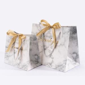 Wholesale Customized Sealing Handle Gift Bags with Bows for Clothing Jewelry and Gift Packaging from china suppliers