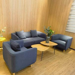 Wholesale Fabric Office Sofa Couch 3 Seater Office Sofa And Coffee Table Set from china suppliers