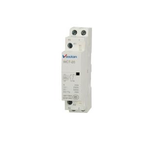 Wholesale 20A 1NO NC Electricity WCT 2P Small AC Contactor Auxiliary Control from china suppliers
