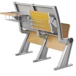 Armless Flame Retardant Material Coating University Classroom Chair 1.5mm Steel