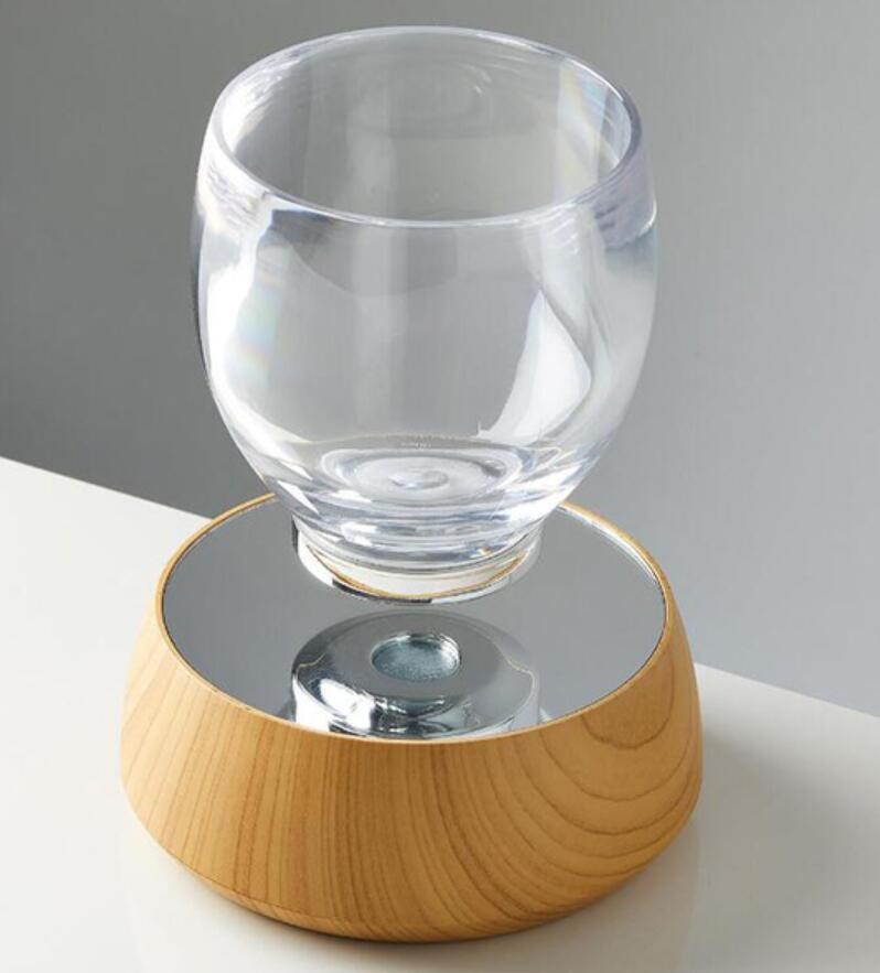 magnetic Floating drinkware , levitation cup display racks,gravity defying drinkware