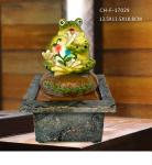 American Style Polyresin Frogs Indoor Tabletop Fountains