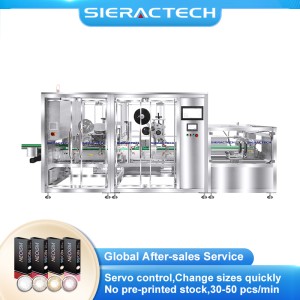 Long Box Automatic Labeling Machine Customizable Printing And Labeling Machine