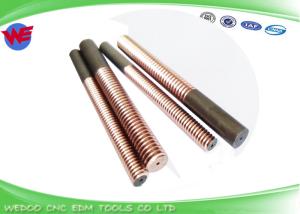 Wholesale M8 Tungsten Copper EDM Drill Electrodes , Rod Shape Copper Electrode For EDM from china suppliers
