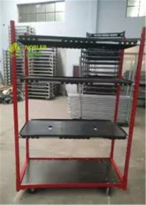 Wholesale Dutch Trolley Shelves CC Roll Container Nursery Trolley Cart Greenhouse Grow Cart from china suppliers