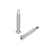 Stainless Steel Square Drive Pan Head Self Drilling Tapping Screws Sus410 L/C