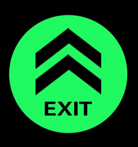 Wholesale 1.24X45.7m Adhesive Night Luminous Film For Safety Exit Graphic Design Photoluminescent Luminous from china suppliers