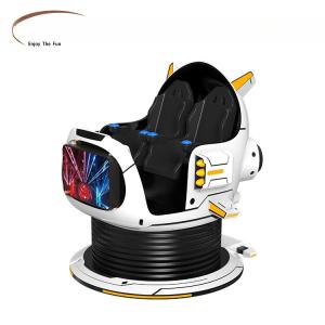 Wholesale Dreamland Coin Operated VR Panda Adventure 360 VR UFO 9D Simulator Motion Ride Virtual Reality Chair from china suppliers