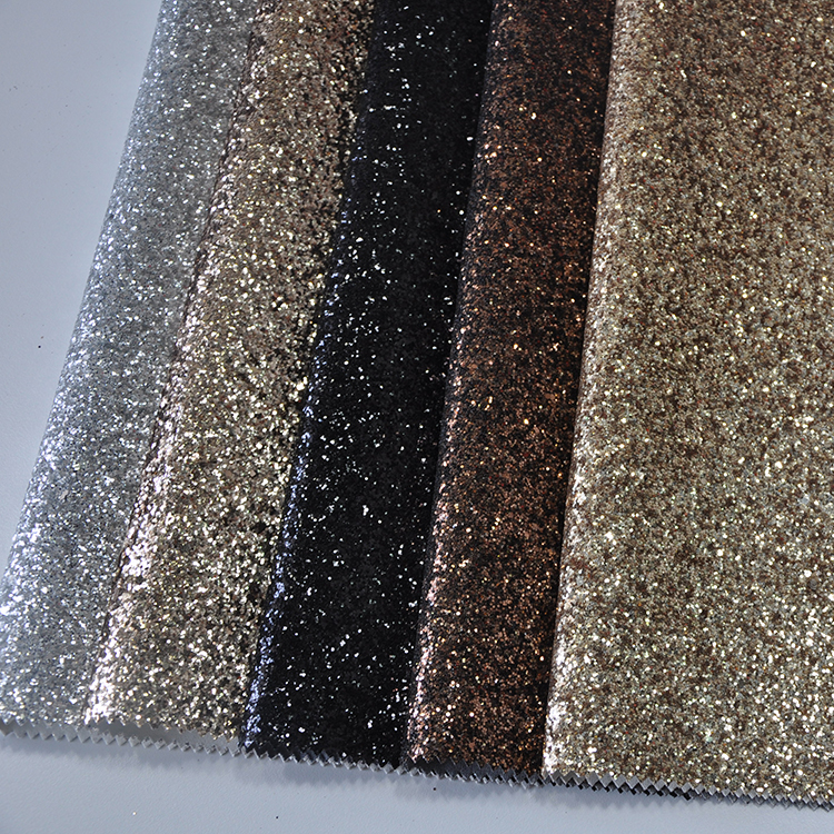 Hot Selling Fasion Grade 3 PU Glitter Fabric wallpaper