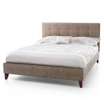 Upholstered Bed, Upholstered Headboard, Hotel Furniture, PU Leather Bed