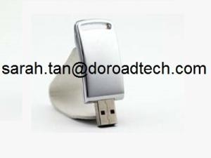 Wholesale Hot Selling Colorful Leather USB Flash Drives with Real Capacity from china suppliers