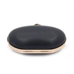 Manufacture direct sale gold color oval shape iron metal frame for bag purse box