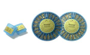 Wholesale Dental Golden Plated Screw Post with 18K golden plated from china suppliers