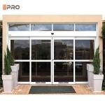 Auto Door Commercial 6063 Aluminium Sliding Glass Doors Electric With Long