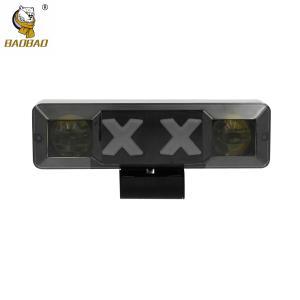 Wholesale Plastic Casing Rectangle White Yellow Ring Mini Driving Fog Light For HONDA For SUZUKI from china suppliers
