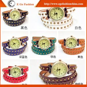 Wholesale Fashion Watch Unisex Hotsale Watches Rivet Pendant Watch Sports Watch OEM Retro Watches from china suppliers