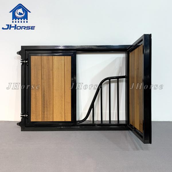 Low Maintenance Horse Stable Barn Doors And Window Bamboo Or Glass Fillin Black