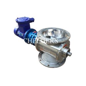 Wholesale AISI 316 10in Pneumatic Rotary Valves Corrosion Resistant from china suppliers