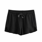 OEM maufactory Summer Home Casual Wide Leg Pants Female BM Thread Elastic Loose