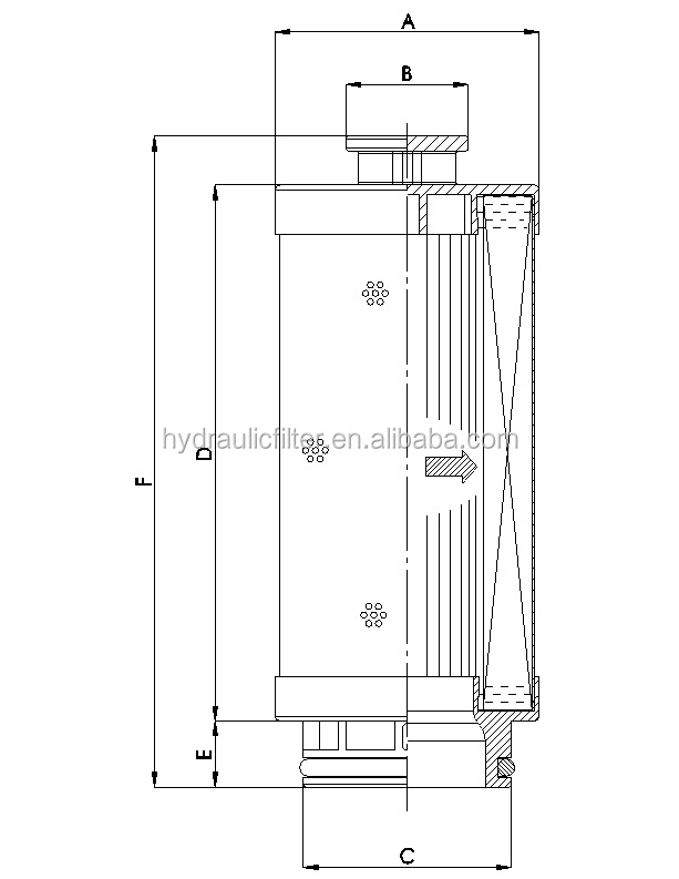 Important Glass Fiber Replace UE319AN20Z Hydraulic Filter Element for Industry Machine