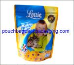 Foil stand up pouch, stand up bag, doypack for food packaging 12LBS