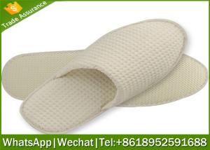 Wholesale hotel slipper,waffle slippers manufacturer,waffle slipper with logo from china suppliers
