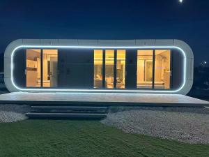 Wholesale Prefabricated Apple Cabin Office Rest Room Custmized Size Color Layout Outdoor Office Cabin from china suppliers
